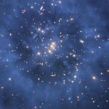 materia oscura,imagen del Hubble